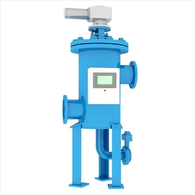 External scraper self-cleaning filter External scraper self-cleaning filter